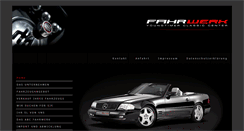 Desktop Screenshot of fahrwerk-cars.de
